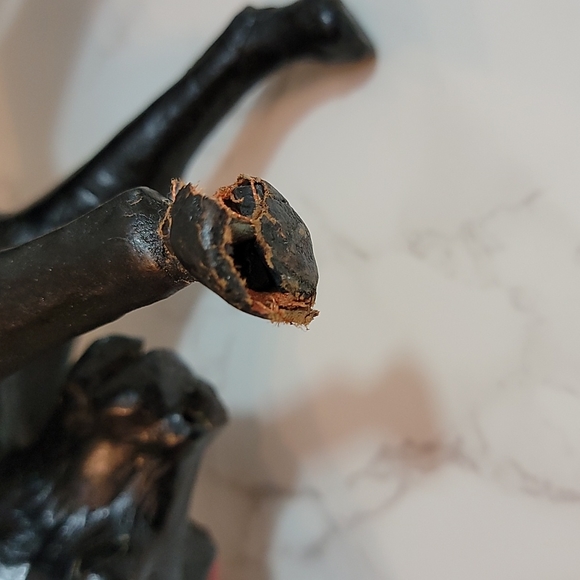 Vintage Leather Bull Statue - Picture 8 of 9